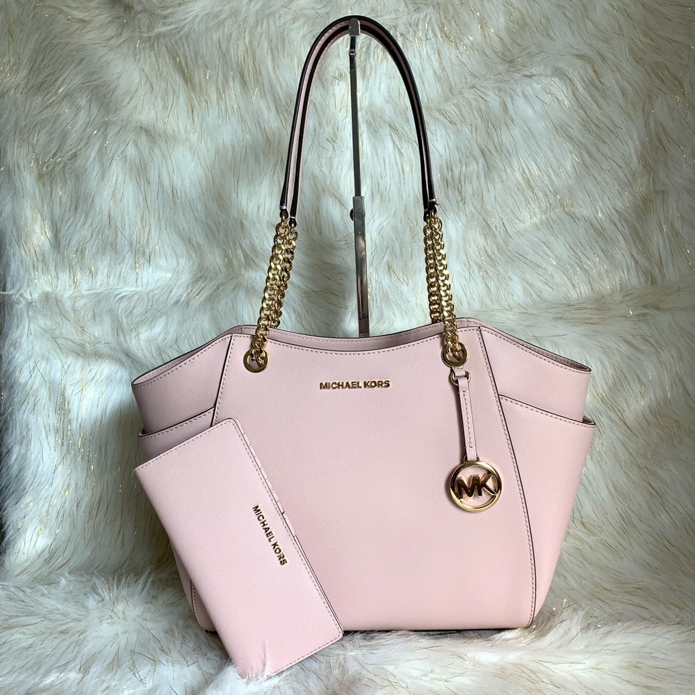 Michael Kors JETSET CHAIN SHOULDER BAG W/WALLET